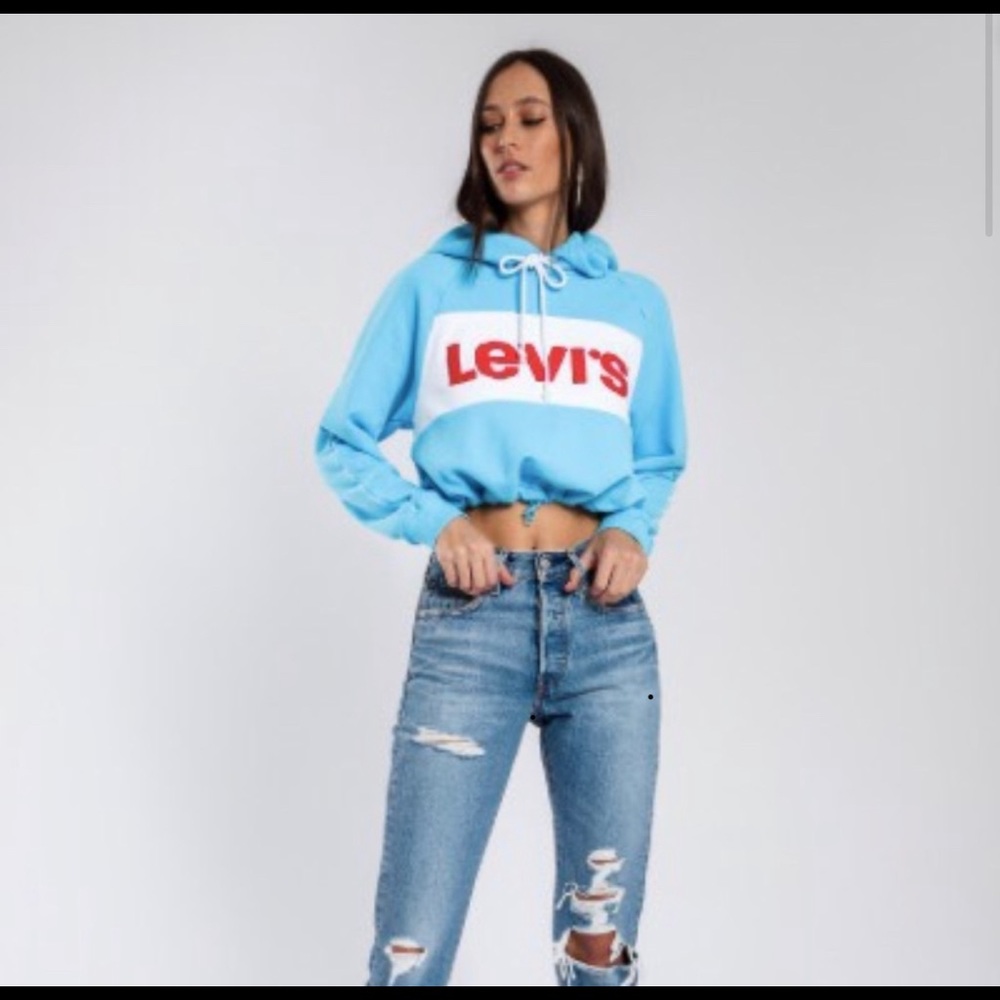 Levi’s Cropped Hoodie